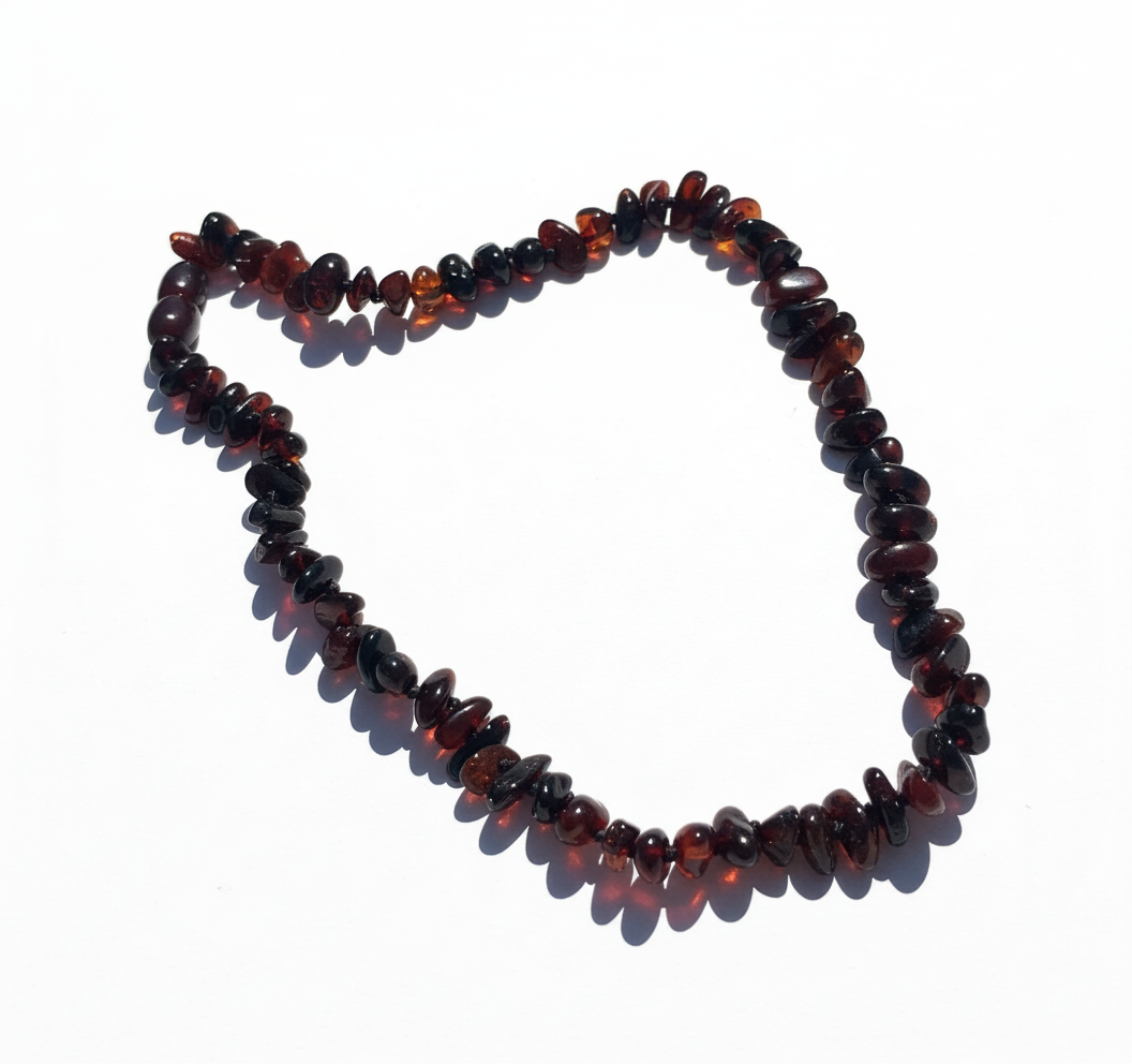 Baltic Amber Necklace - Cherry