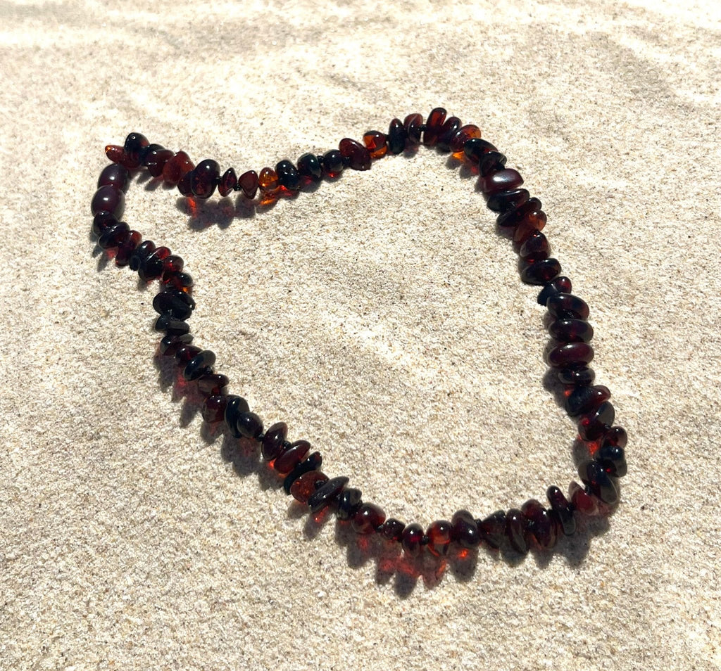 Baltic Amber Necklace - Cherry