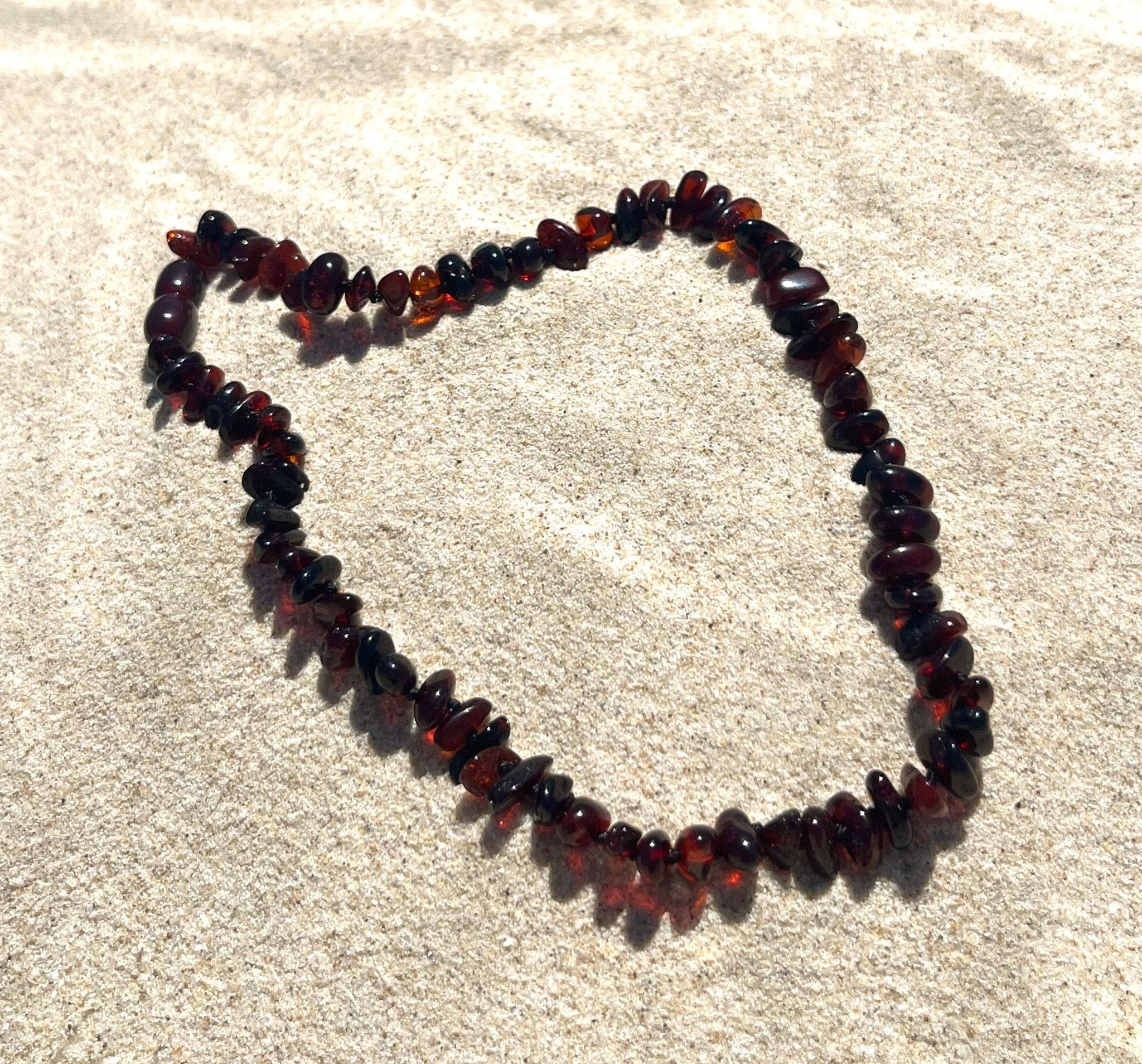 Baltic Amber Necklace - Cherry